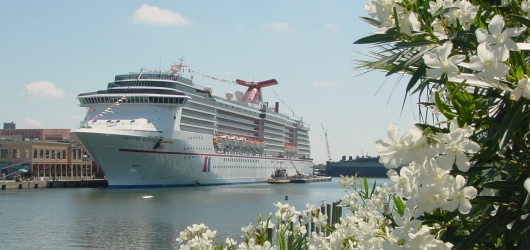 Cruise Ship docked at the Port of Tampa (Hollis Pictures)